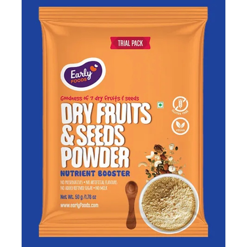 Early Foods – (Trial Pack) Dry Fruits & Seeds Powder – 50g