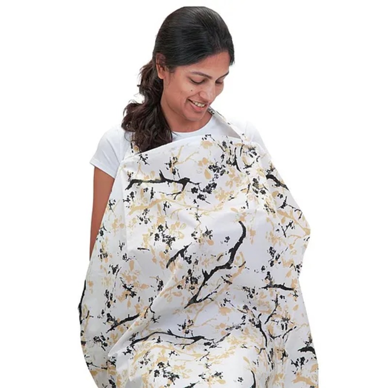 Mi Dulce An’ya Organic cotton, printed Nursing apron for moms