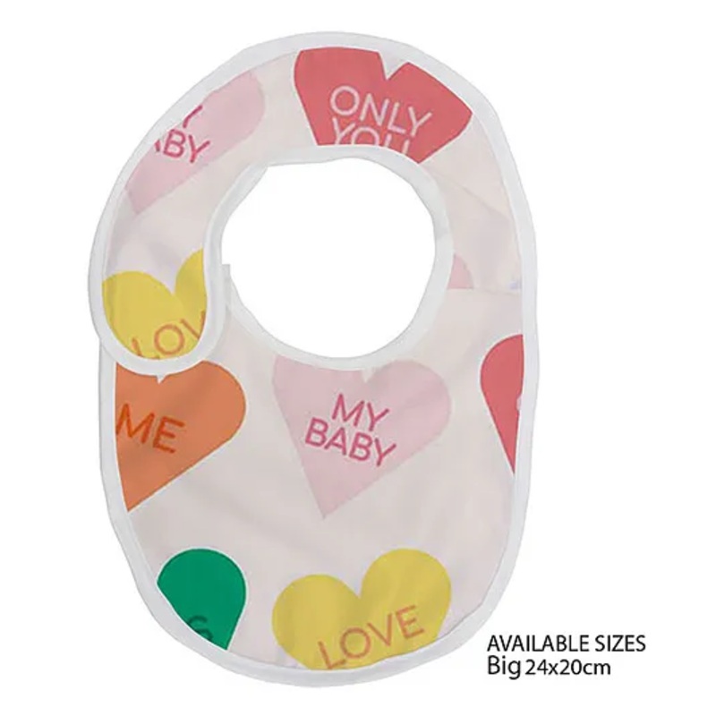 Right Gifting Digital Printed Velcro Closure Bibs – Multicolor