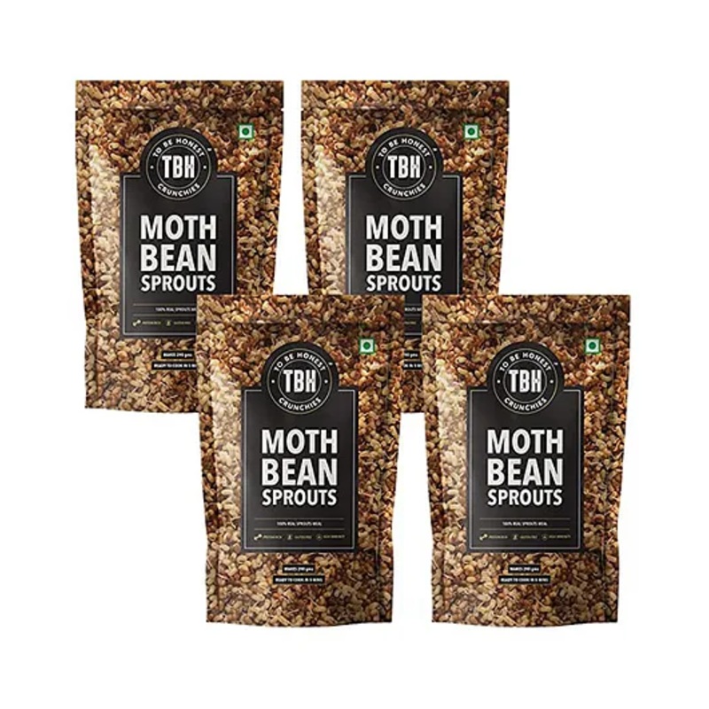To Be Honest Moth Bean Sprouts Pack of 4 – 95 gm Each