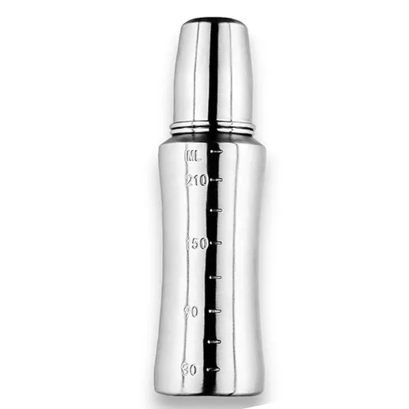 AEREX Premium Stainless Steel Baby Feeding Bottle for Milk | Baby Feeding Milk Bottle 304 Grade | Feeding Bottle for Babies, Infants & Toddlers | Milk Bottle for Baby | Ideal for Newborns (240 Ml)