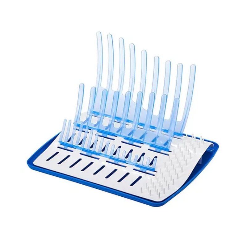 Dr. Brown Folding Drying Rack for Bottle – Blue