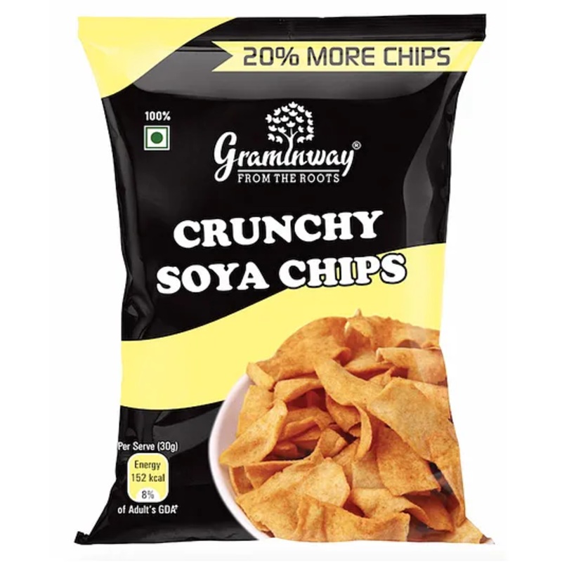 Graminway  Crunchy Soya Chips – 100 gm