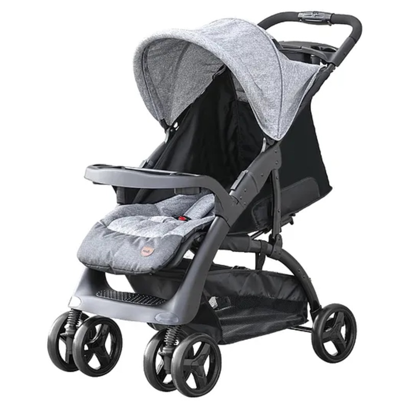 Moon Aria Stroller Dark Grey Birth to 15 kg
