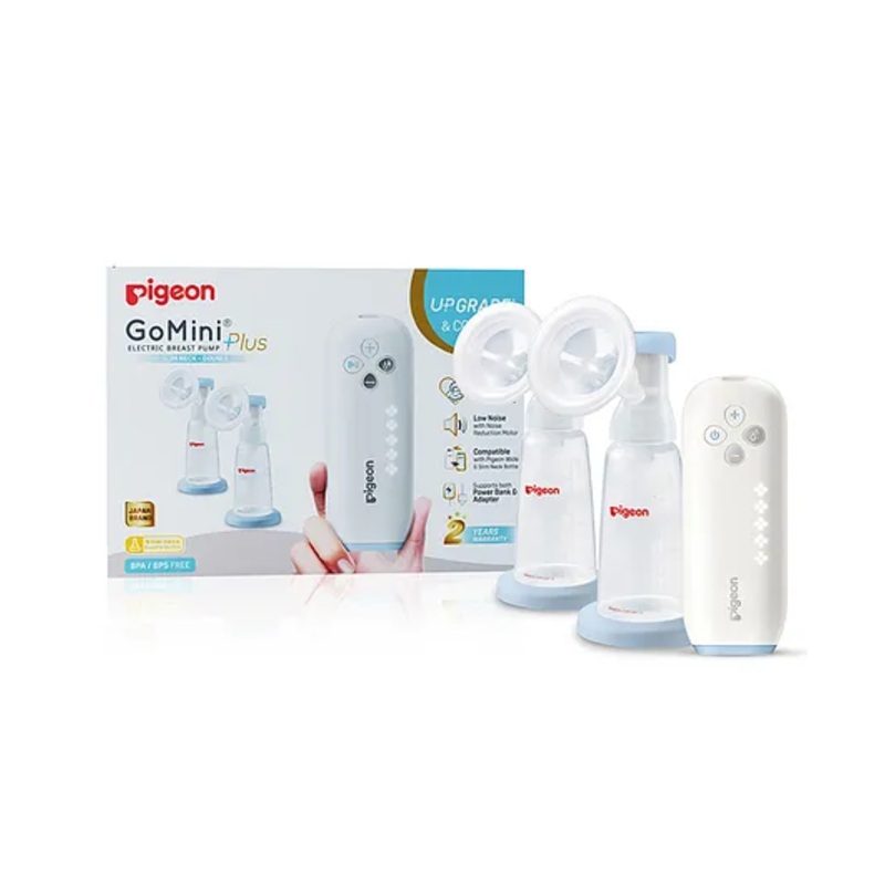 Pigeon GoMini Plus Electric Breast Pump Double SN – White