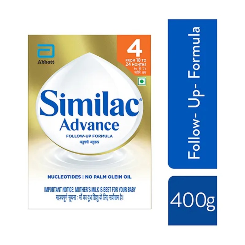 Similac Advance Stage 4 Follow-Up Formula, 18-24 Months, 400g – Digestion & Calcium Absorption Support