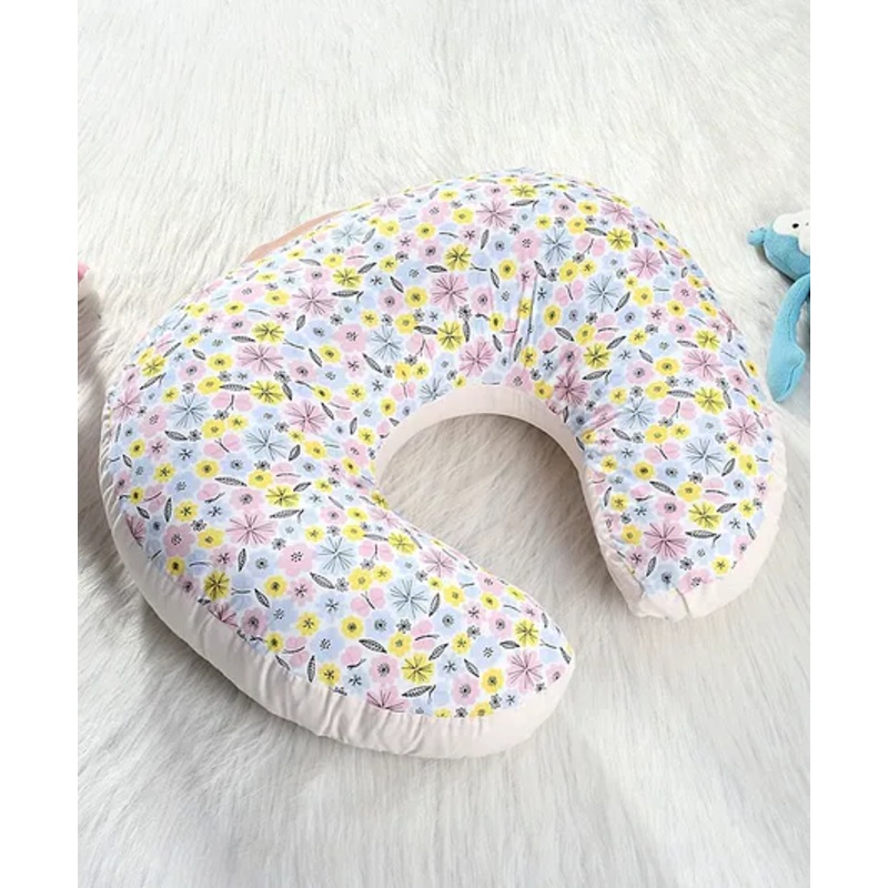 SOVANA Baby Feeding & Nursing pillow with Removable Cotton Cover-  Eden Garden