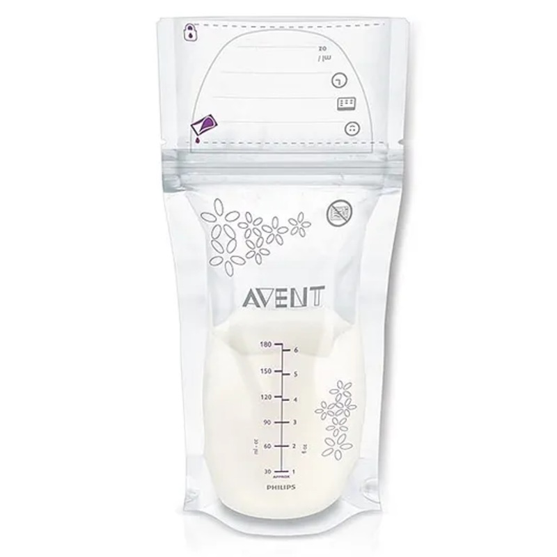 Avent Philips Breast Milk Storage Bag – 25 bags (180 ml each)