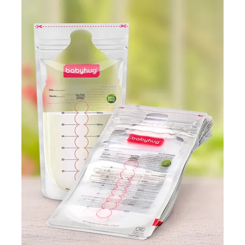 Babyhug Milk Storage Bag Pack of 30 – 180 ml Each