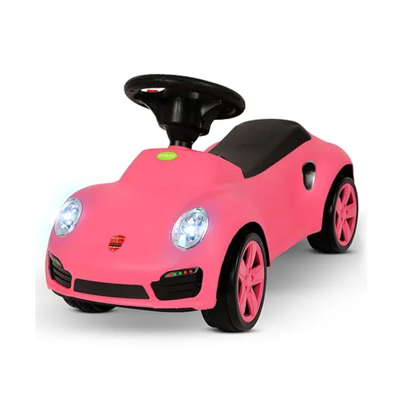 Baybee Manual Push Ride On Car With Steering Wheel With Horn & Head Light  – Pink
