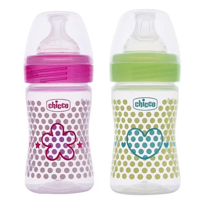 Chicco Bipack Well Being Bottle Pink – 150 ml