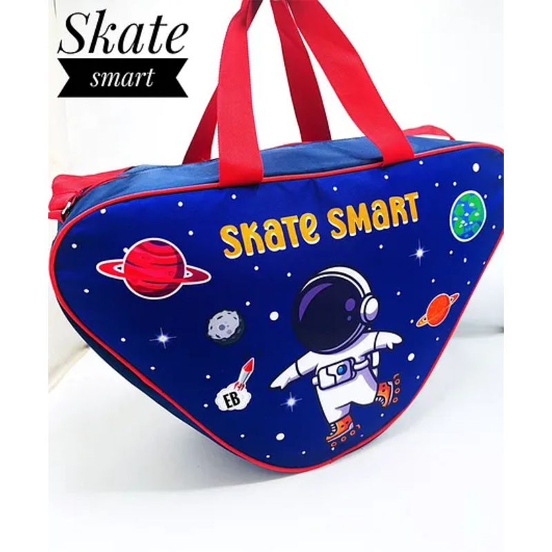 Echo Boomers Navy Skating Bag for Kids & Teens  Skate Smart Print
