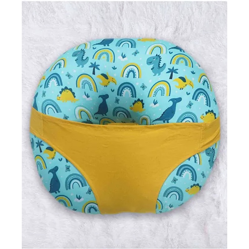 Kradyl Kroft 5 in 1 Baby Feeding Pillow Or Nursing Pillow  – Dino Blue