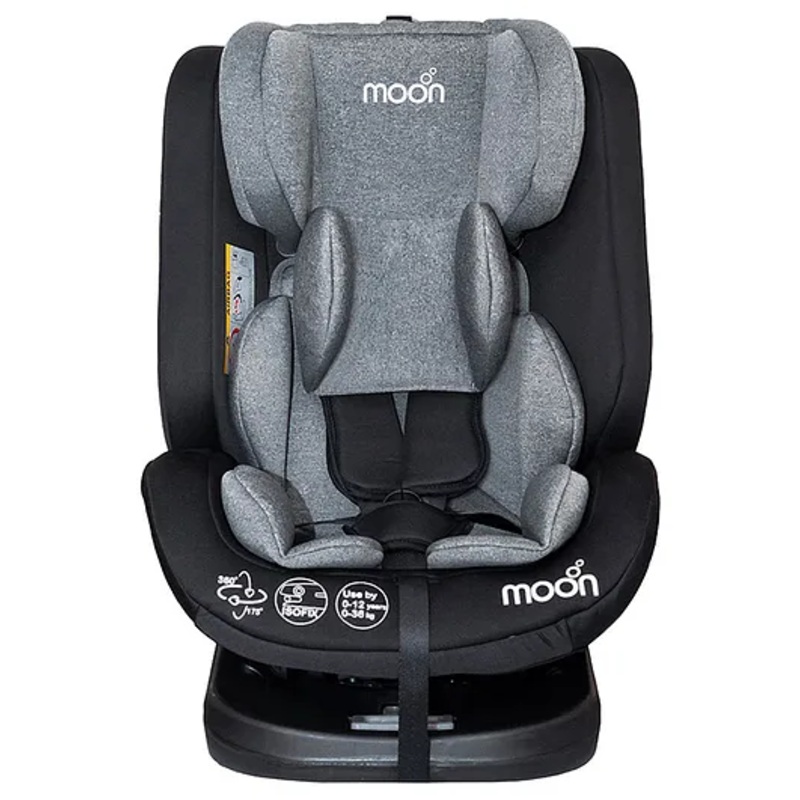 Moon Rover Car Seat Black Birth to 12 Years