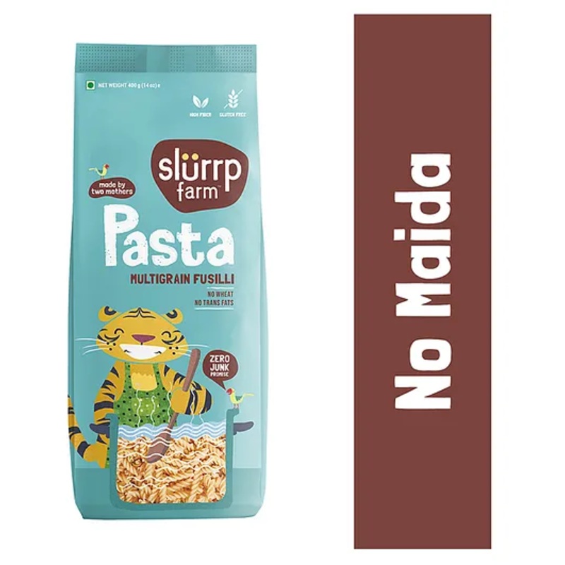 Slurrp Farm No Maida Fusilli Pasta – 400 gm