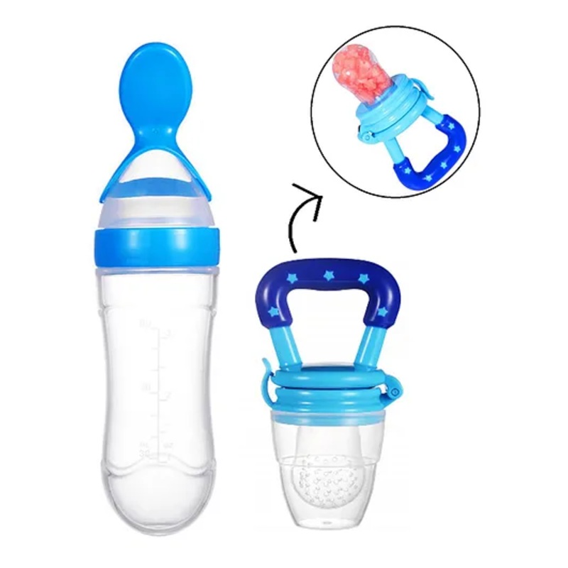 Tiny Tycoonz Fruit And Food Nibbler & Feeder – Blue