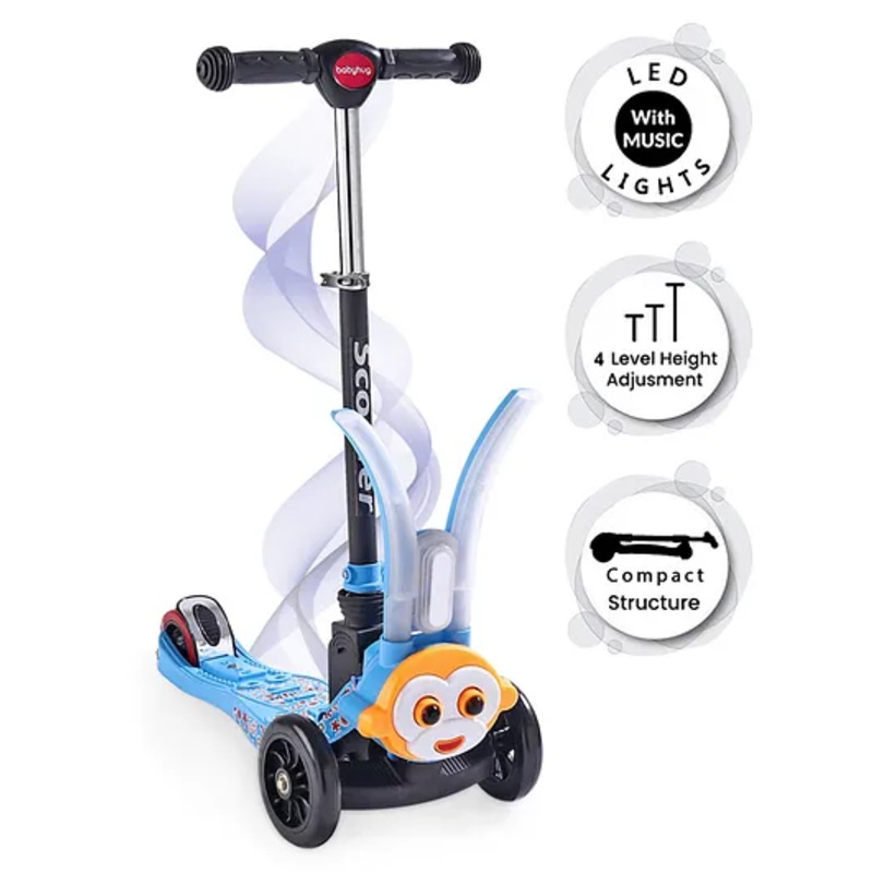 Babyhug Celerity Kids Kick Scooter – Blue
