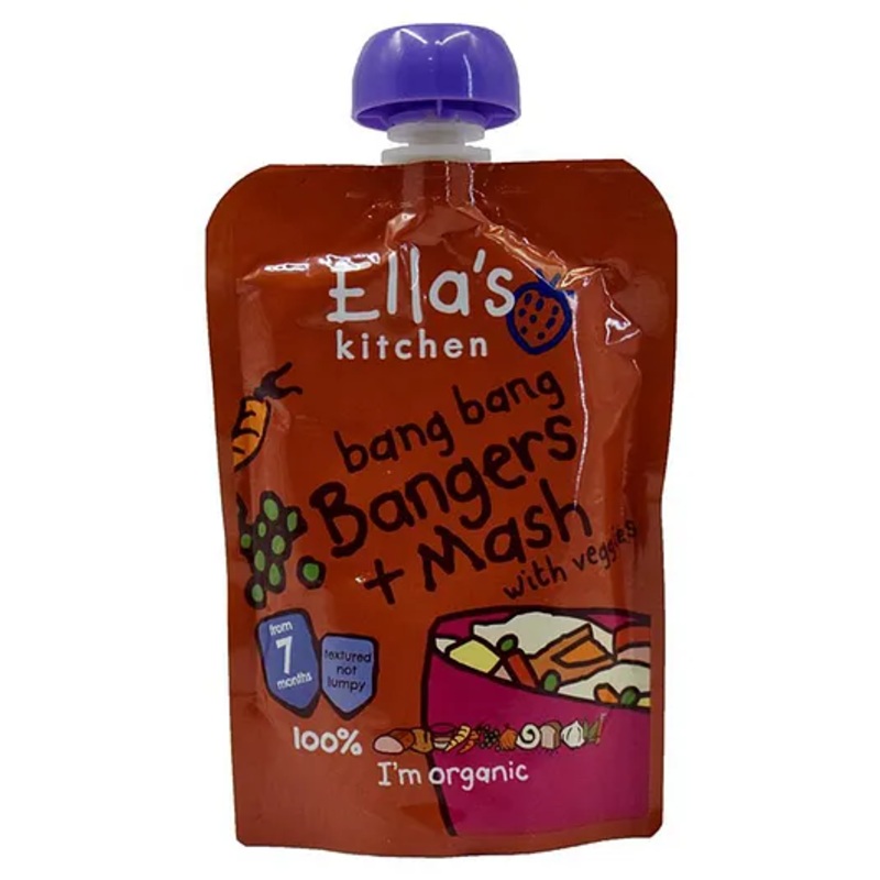 Ellas Kitchen Bangers + Mash – 130g