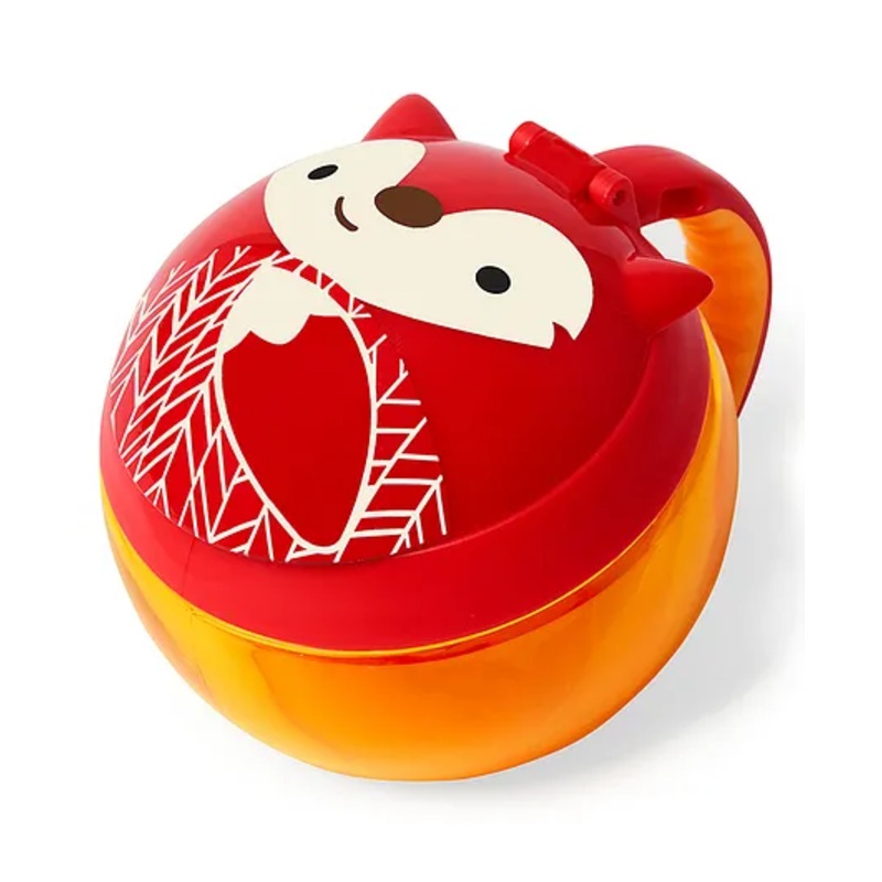 Skip Hop Feeding & Weaning Zoo Snack Cup Fox Weaning Accessory