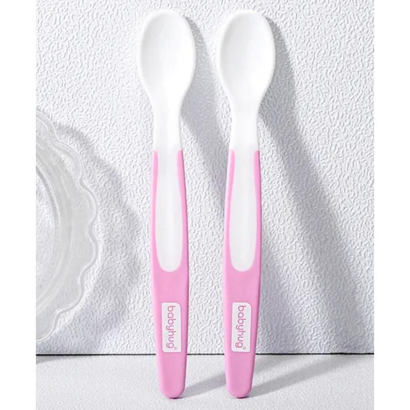 Babyhug Soft Tip Spoon Pack Of 2 – Pink