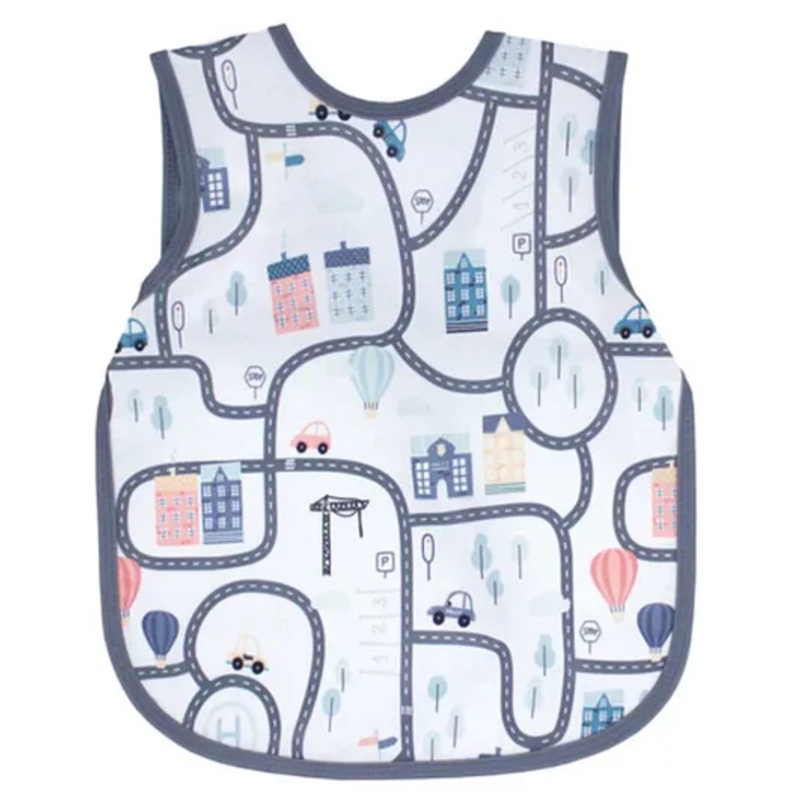 Bapron Baby Tiny Town – White (Toddler 6m-3Y)