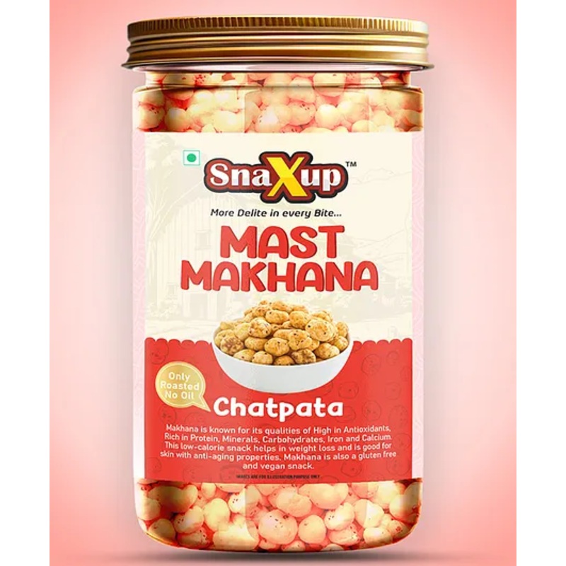 SnaXup Roasted Mast Makhana – Chatpata 80 g