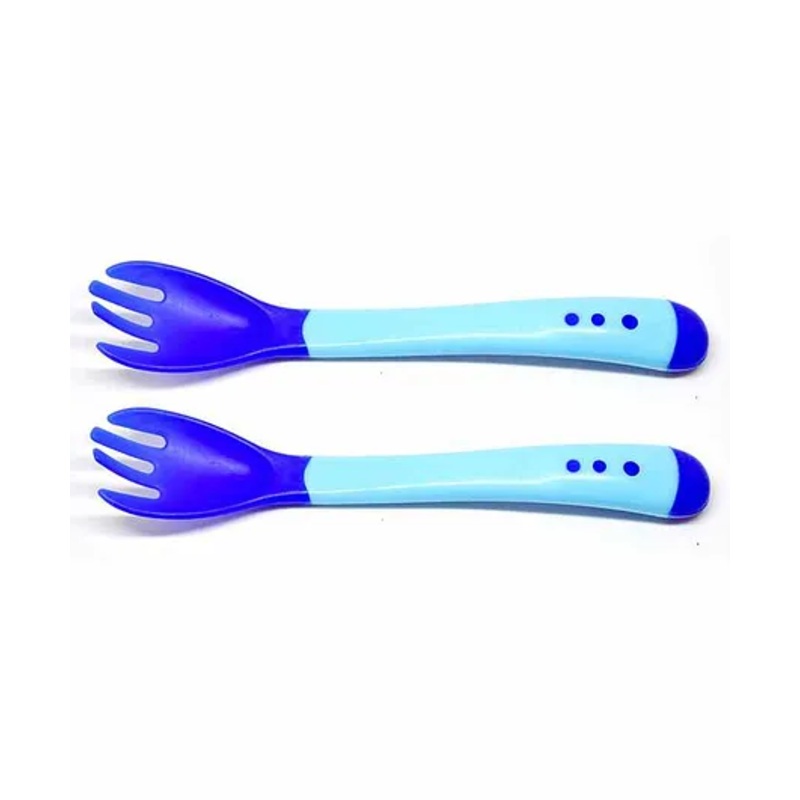 The Little Lookers Temperature Sensing Fork Pack of 2 – Blue