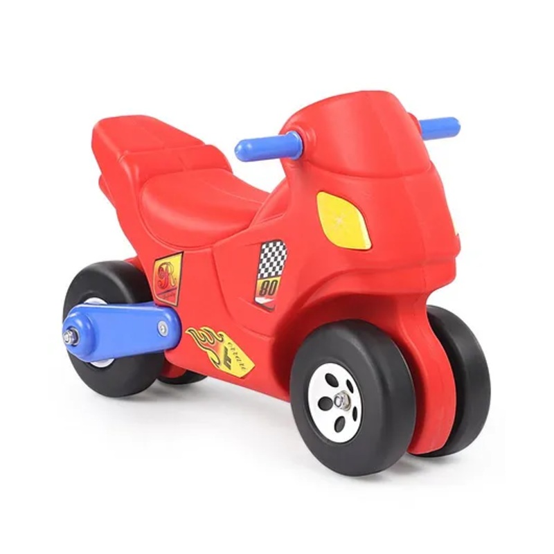 Babyhug Bike Shaped Ride On -Red