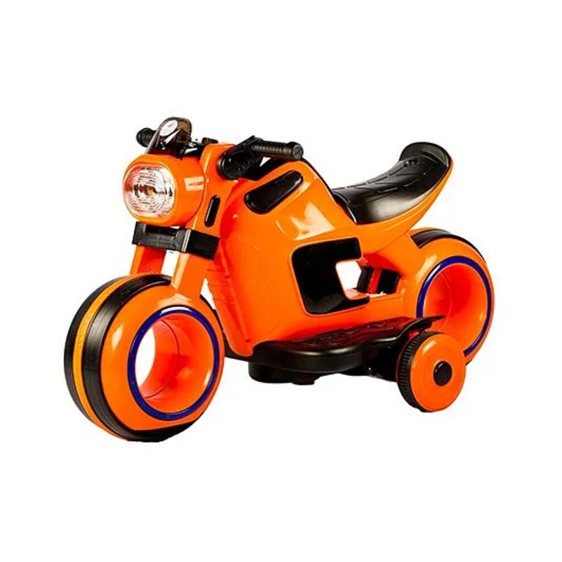 Baybee Tron Legacy Battery Operated Bike Ride-on With LED Light – Orange