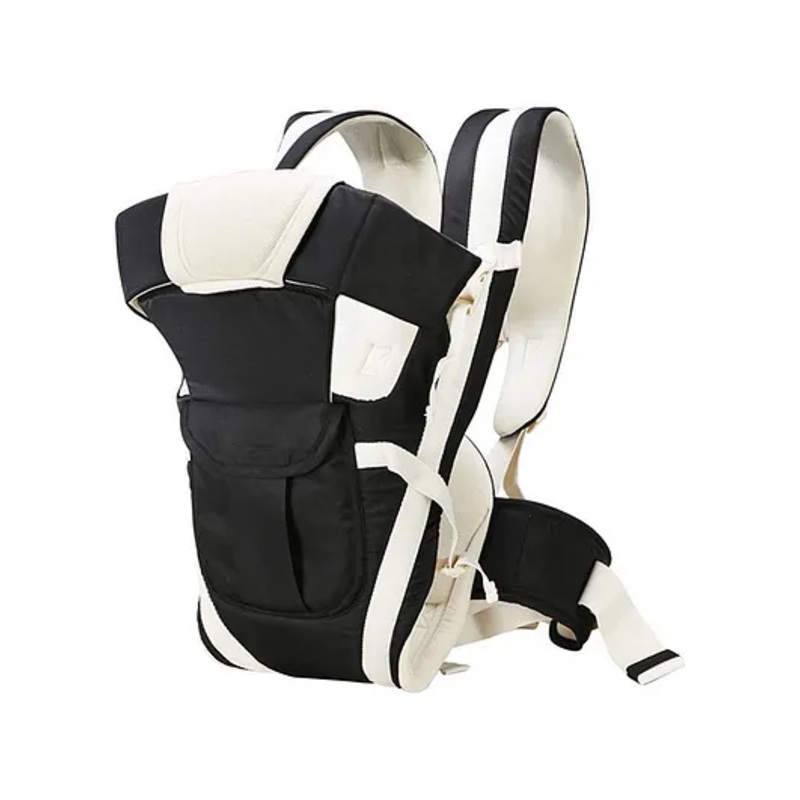 Domenico Baby Carrier Bag Adjustable Hands Free 4 in 1 Baby Baby Safety Belt Child – Black
