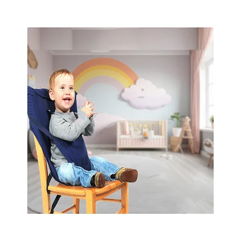 Magic Seat Belt For Feeding Baby – Navy Blue