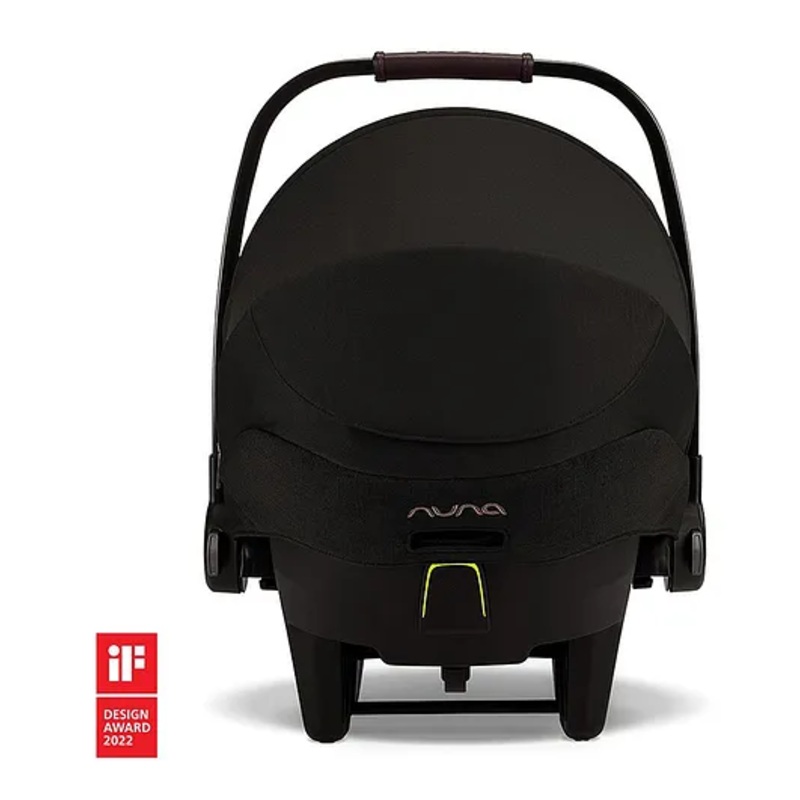 Nuna Pipa Next Baby Car Seat-Rear Facing -7 Positions Adjustable Headrest-Lightweight-Black