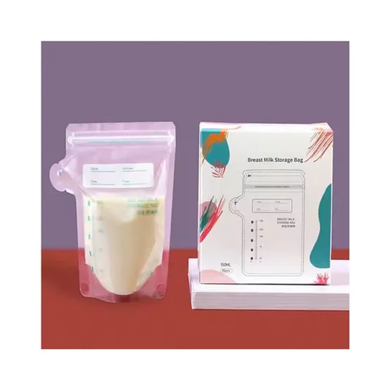 Safe-O-Kid Baby Breast Milk Storage Bags, Pre-Sterilized, Leak-Proof.
