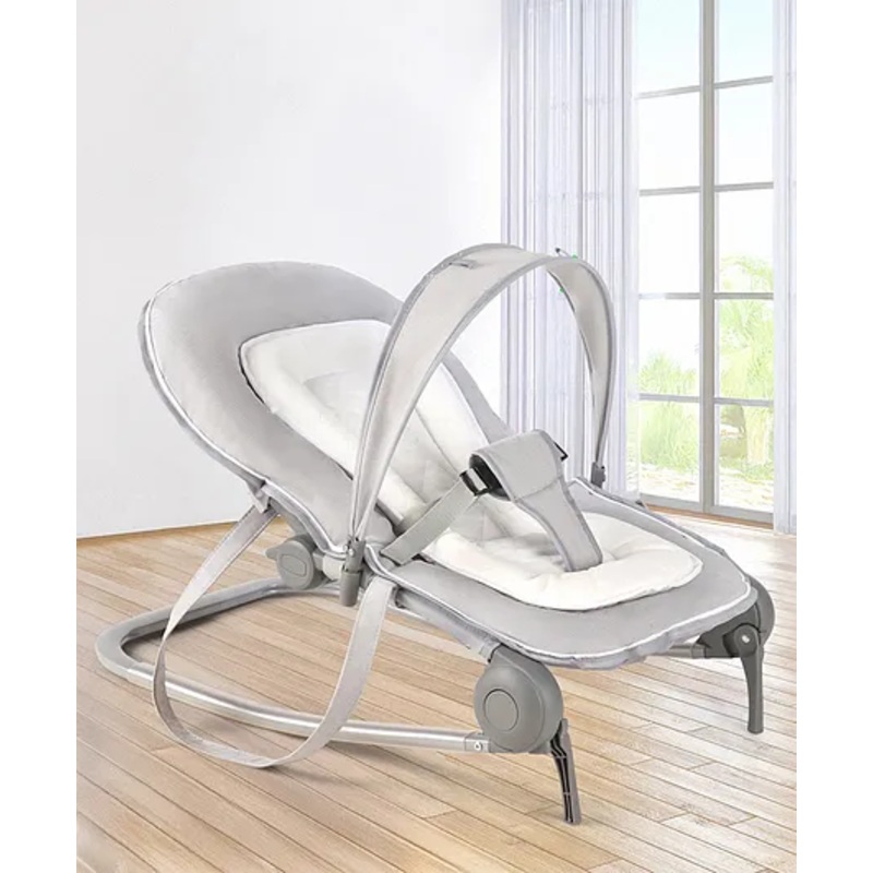 Baby Rocker Cum Bouncer – Light Grey