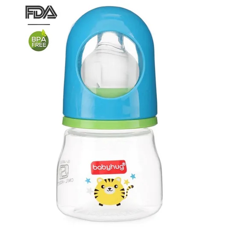 Babyhug Anti Colic Sterilizable Feeding Bottle Blue – 60 ml