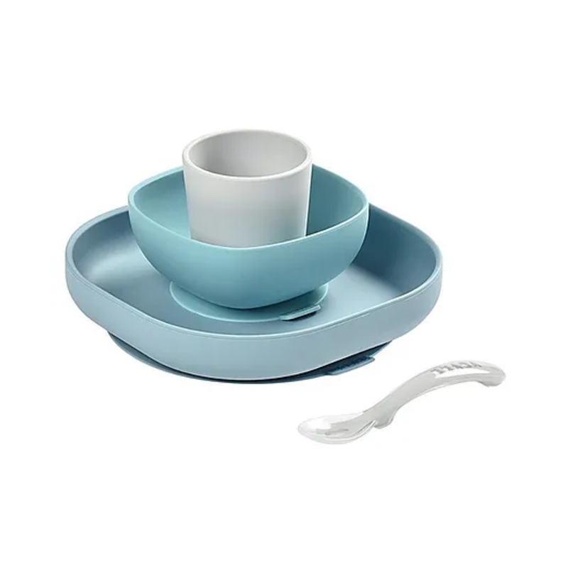 Beaba Silicone Suction Meal Set Jungle – Pack Of 4