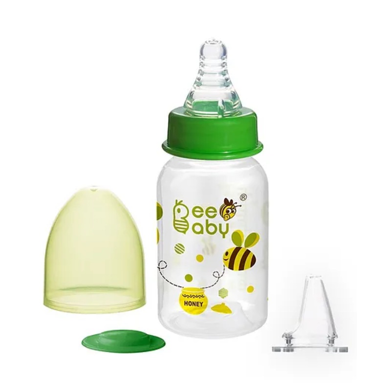Beebaby Advance Anti-Colic Feeding Bottle to Sippy Bottle Starter Kit Green – 125 ml