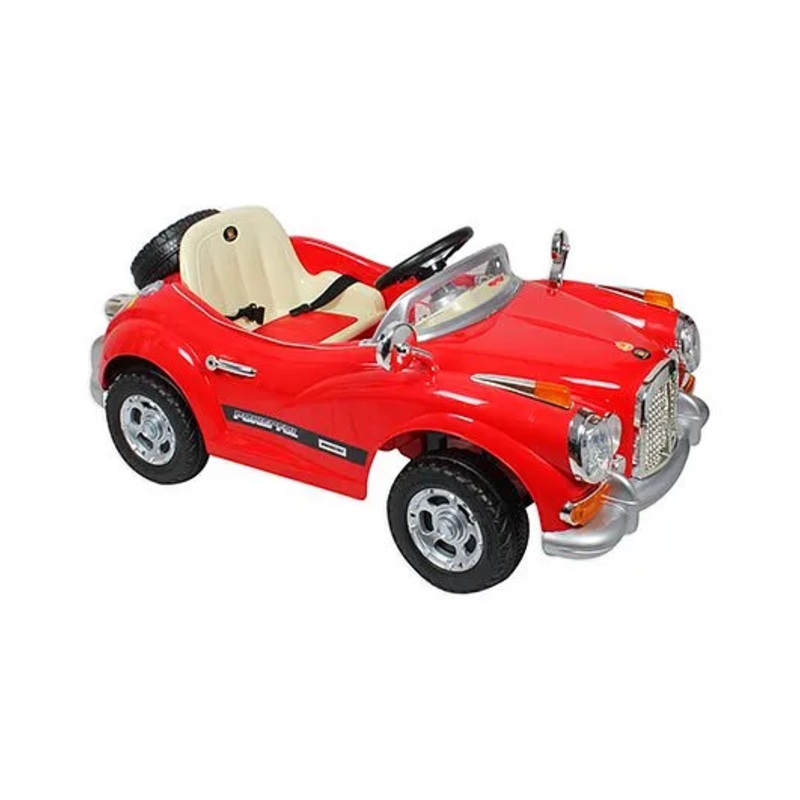 Baybee Classic Vintage Ultimate Battery Operated Car – Red