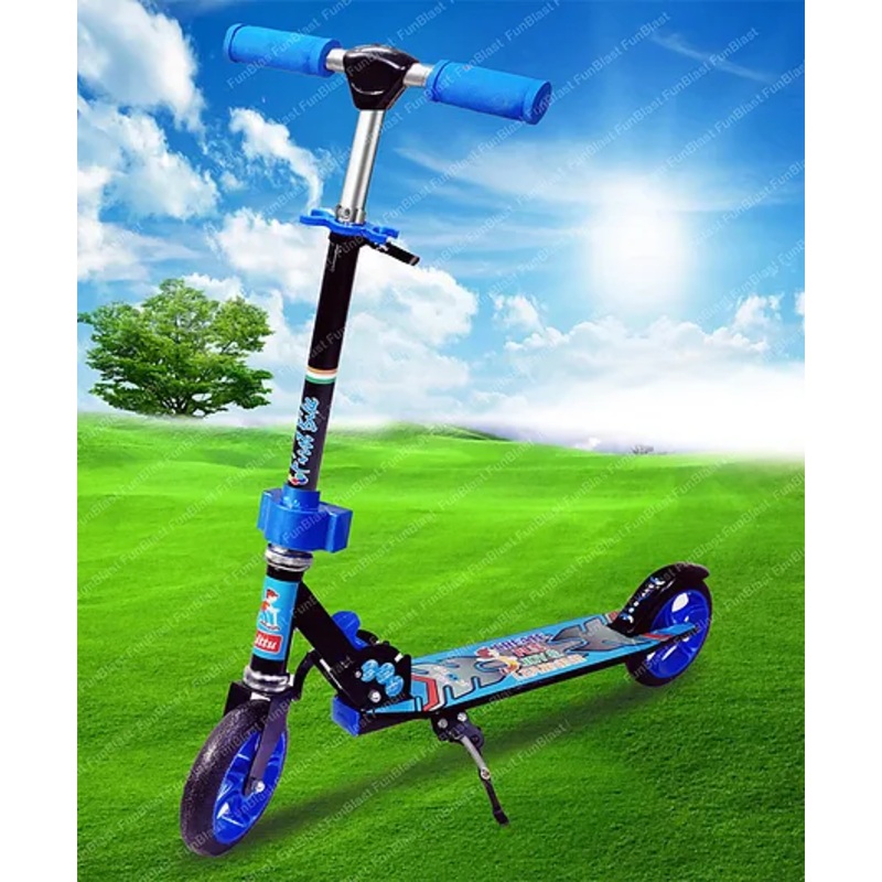 FunBlast Stylish and Attractive Kick Scooter for Kids  Blue