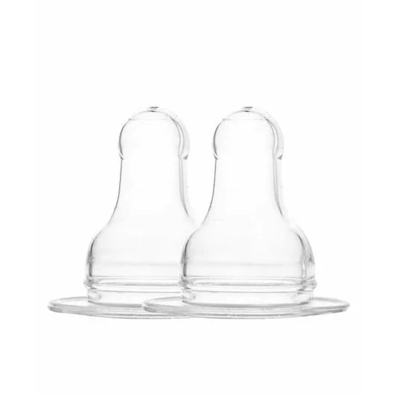 Naughty Kidz Silicone Teat Pack of 2 – White