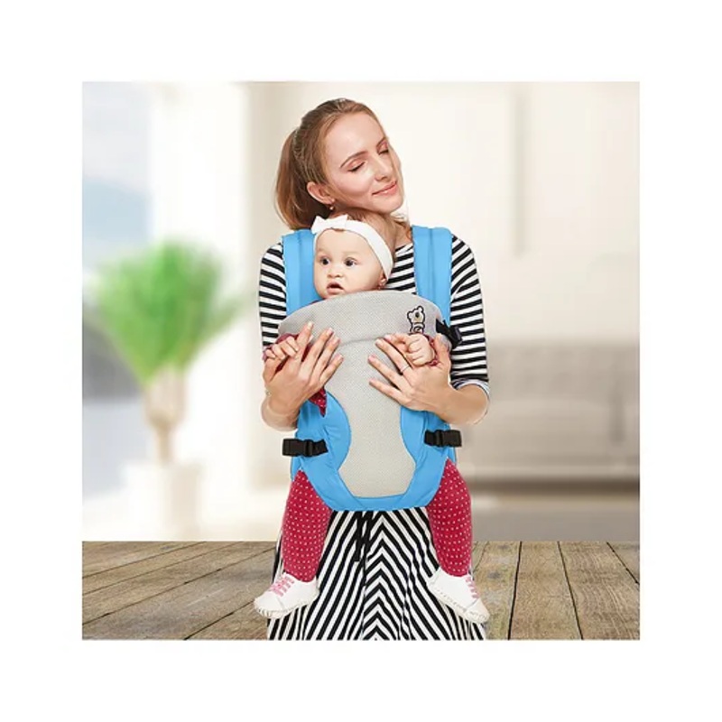 R for Rabbit New Cuddle Snuggle 3 Way Comfortable Baby Carrier – Blue & Grey