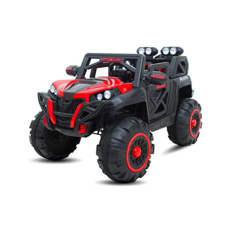 SRECAP 2188 Rechargeable Battery Operated Jeep for Kids – Red