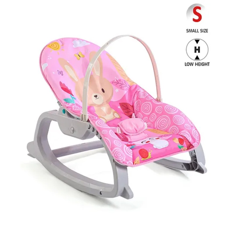 Baby Vibrating Music Rocking Chair – Pink