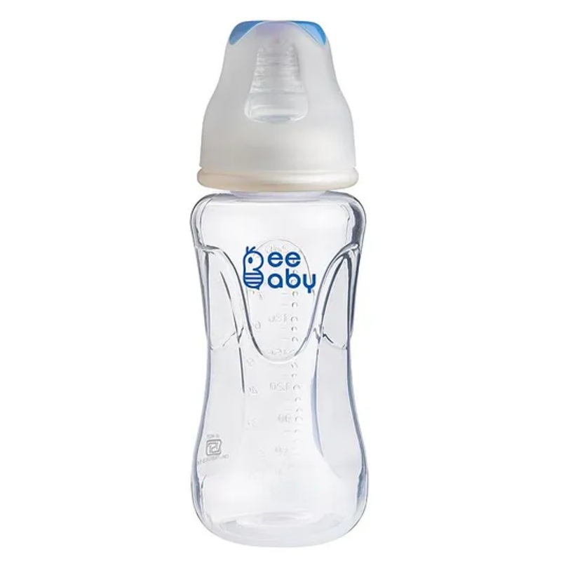 Beebaby Standard Neck Feeding Bottle Blue – 240 ml