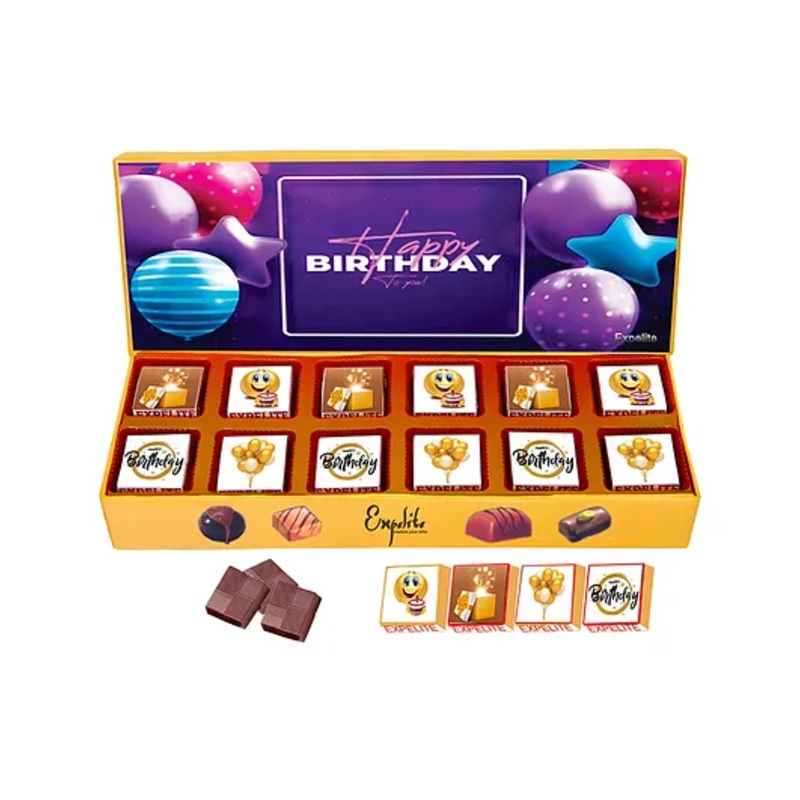 Expelite Chocolate Birthday Gift- 400 gm