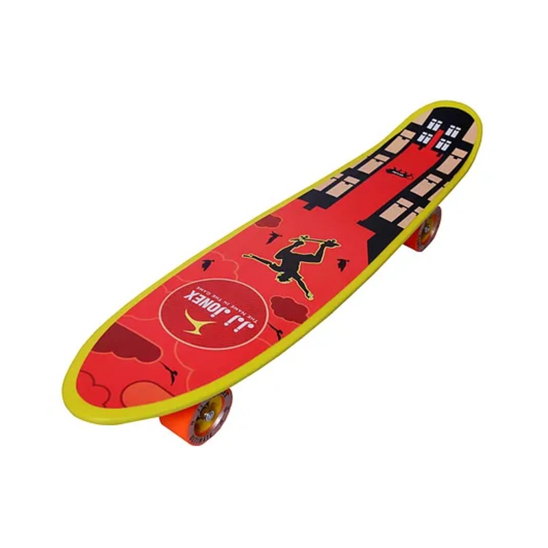 JJ Jonex Play Fiber Skateboard Medium – Red