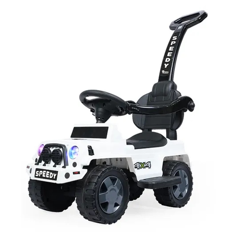 Joyride Speedy Hummer PLUS 4×4 Ride on Jeep for Kids with Music & Horn Steering with Parentle handle | Backrest I Headlight | Music |Seat Storage & Big Wheels for Kids 1 to 4 Years