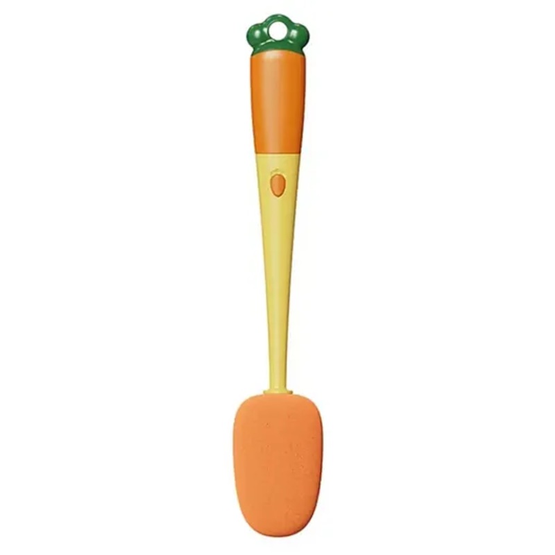 Bottle And Bottle Neck Cleaning Brush – Orange