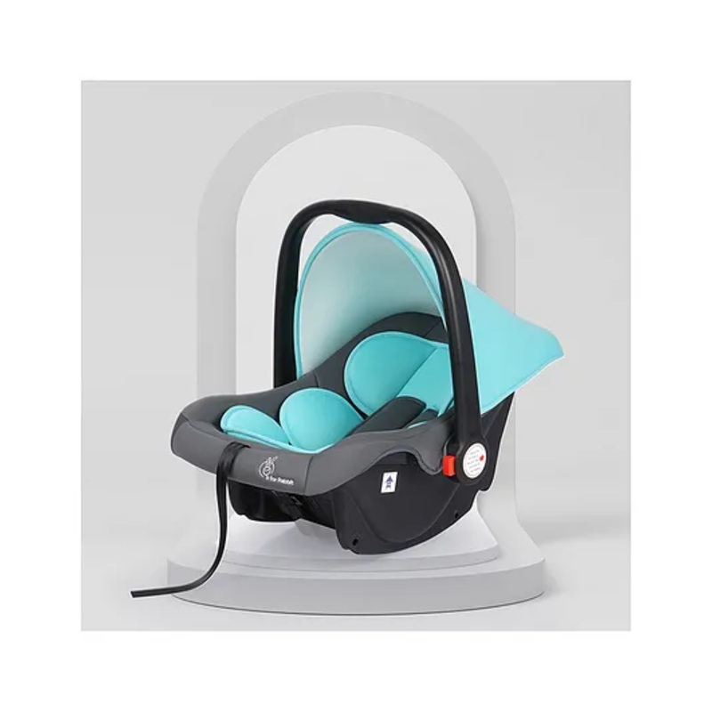R for Rabbit Picaboo Baby Carry Cot, 4 in 1 Multi Purpose Kids, Infant Car Seat, Rocker for Infant Babies of 0 to 15 Months & Weight Capacity Upto 13 Kgs with (Blue Grey)