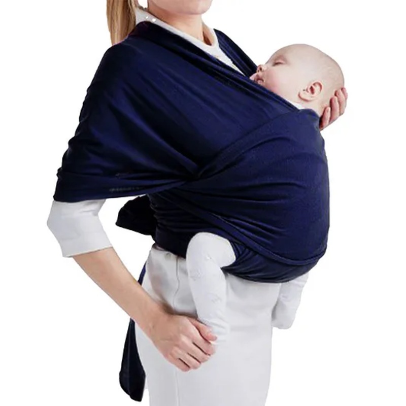 Bembika Hands Free Baby Carrier Wrap Baby Sling Wrap – Blue